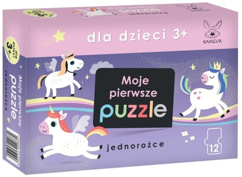 Moje pierwsze Puzzle. Jednorożce, Kangur