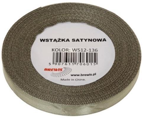 Wstążka satynowa khaki 38mm x 32m