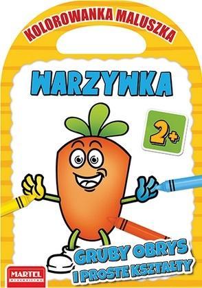 Kolorowanka maluszka. Warzywka, praca zbiorowa