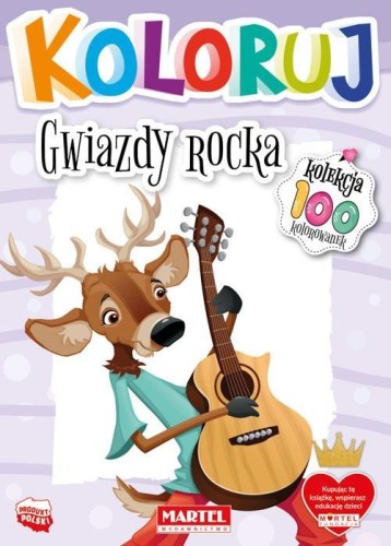 Koloruj - Gwiazdy rocka, praca zbiorowa