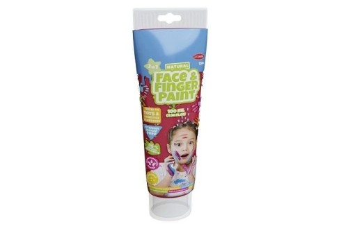 Farba dla malowania palcami czerwona 100ml, Boti