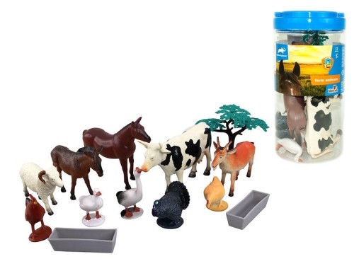 Zwierzęta wiejskie 13szt, Madej