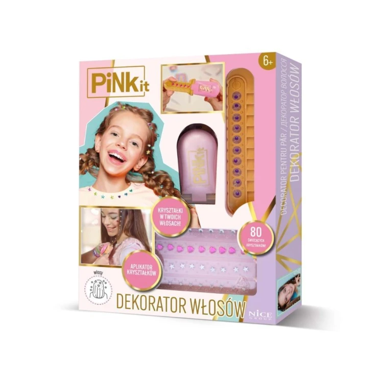 Pink It Dekorator do włosów, Nice Group