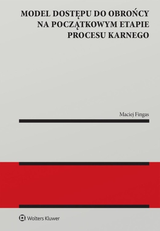 Model dostępu do obrońcy na początkowym etapie...