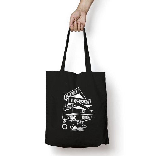 Torba bawełniana - Nie jestem statystycznym
