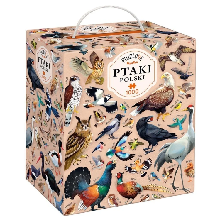 Puzzlove CzuCzu Ptaki Polski 1000el