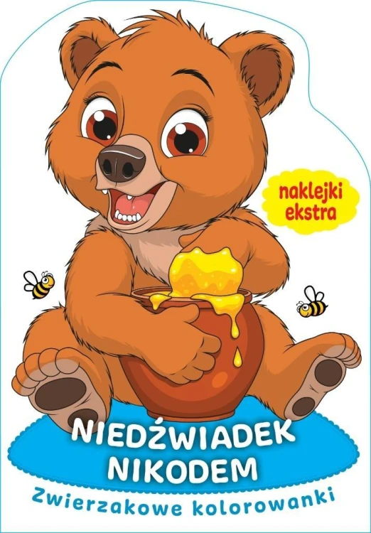 Zwierzakowe kolorowanki. Niedźwiadek Nikodem