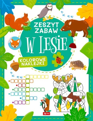 W lesie. Zeszyt zabawy, Justyna Tkocz