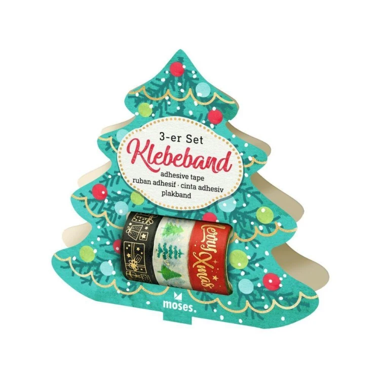 Dekoracyjne taśmy samoprzylepne Święta, Moses