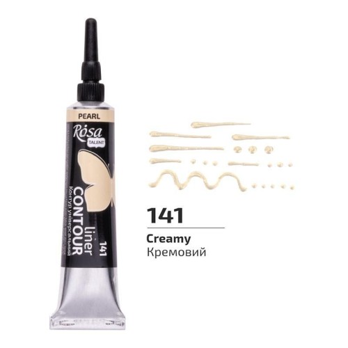 Farba aktylowa kontur universal perł creamy 20ml