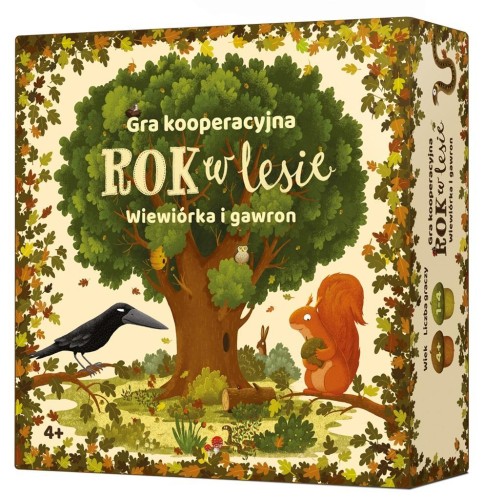 Rok w lesie. Wiewiórka i gawron, Nasza Księgarnia