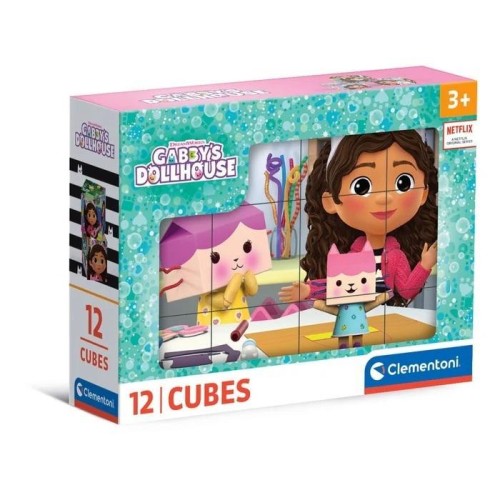 Klocki Gabby's Dollhouse 12el, Clementoni
