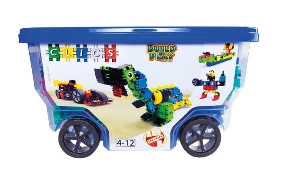 Klocki konstrukcyjne 15w1 - Rollerbox, Clicks