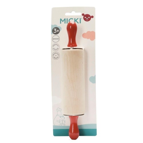 Wałek do ciasta drewniany, MICKI