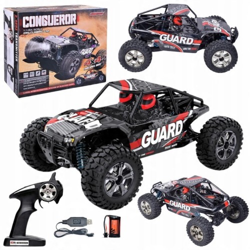 Samochód terenowy zdalnie sterowany 1:10 napęd 4x4