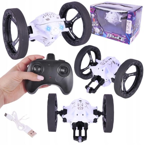 Auto zdalnie sterowane LED obrót 360, Maksik