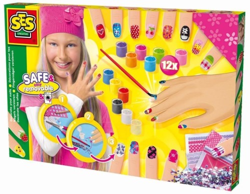 Zestaw do ozdabiania paznokci, SES NL