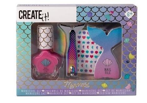 Zestaw do manicure Mermaid CREATE IT!, Canenco