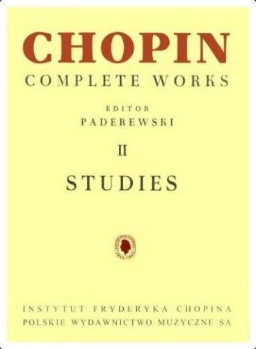 Chopin. Complete works. Etiudy, Fryderyk Chopin