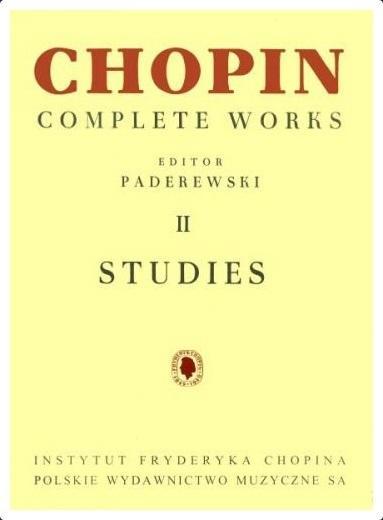 Chopin. Complete works. Etiudy, Fryderyk Chopin