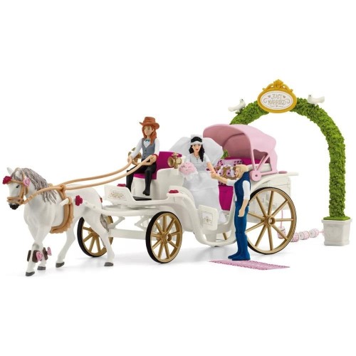 Horse Club - Kareta weselna, SCHLEICH