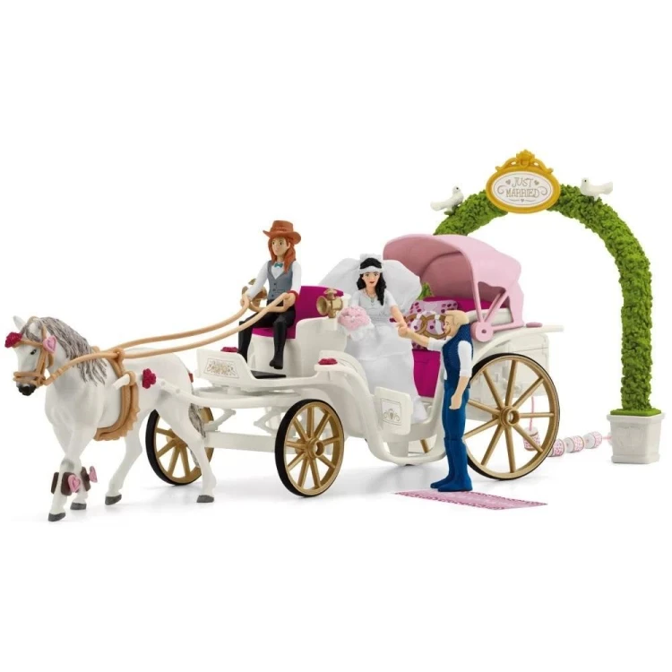 Horse Club - Kareta weselna, SCHLEICH