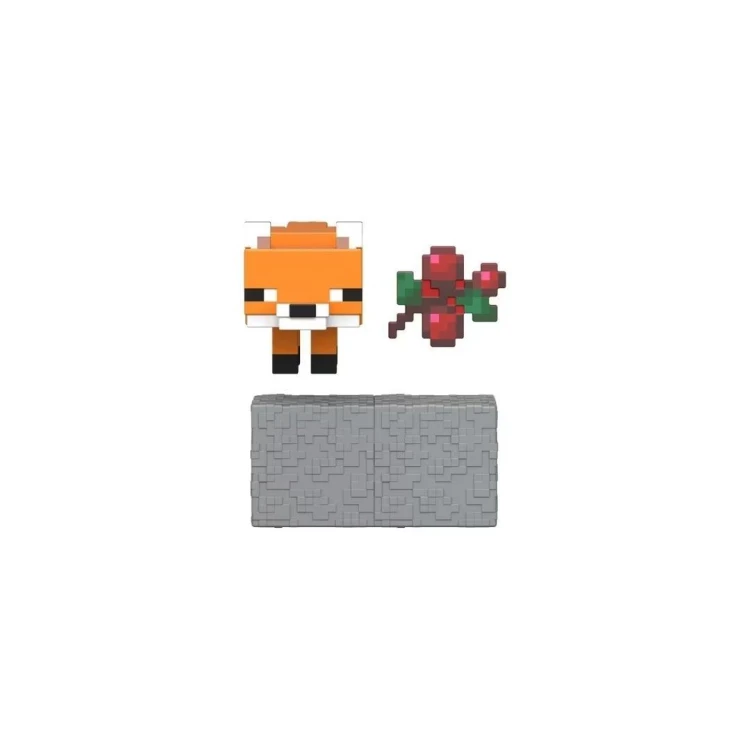 Minecraft Redstone Charged Fox Figu, Mattel