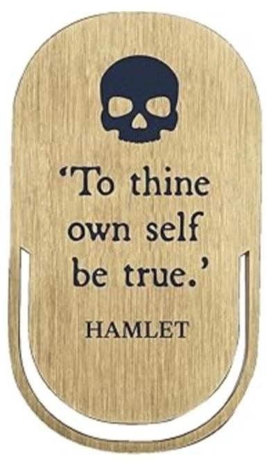 Szekspir Zakładka metalowa - Hamlet, Half Moon Bay