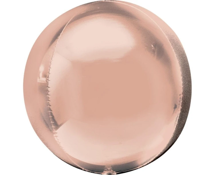 Balon foliowy kula Jumbo różowo-złota