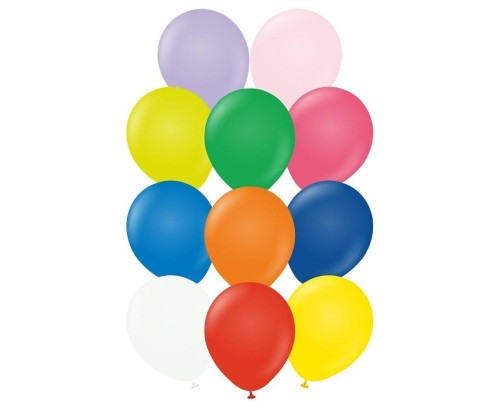 Balony Standard Assorted 100 szt