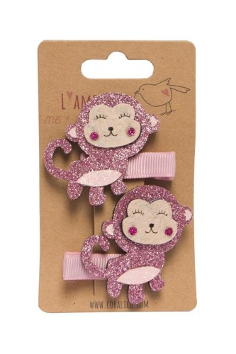 Klipsy z małpkami, Coralico