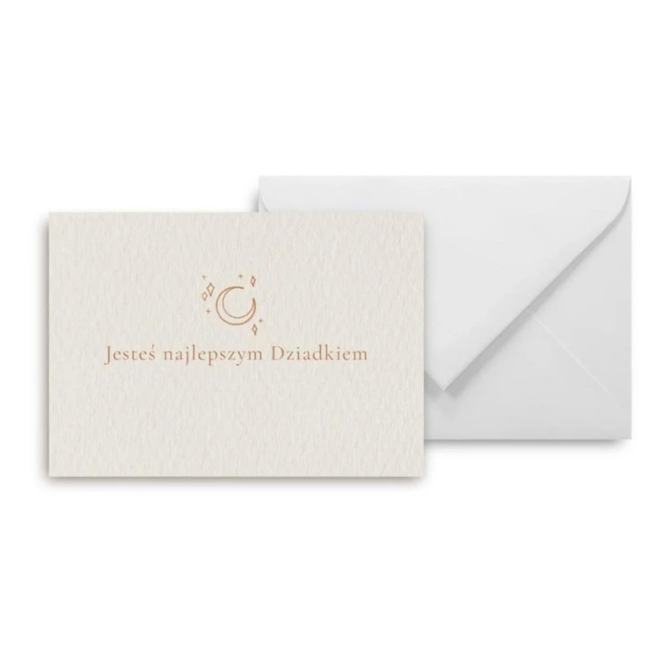 Mini kartka Jesteś najlepszym Dziadkiem
