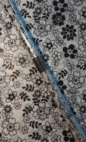 Bibuła satynowana retro floral 50x76cm