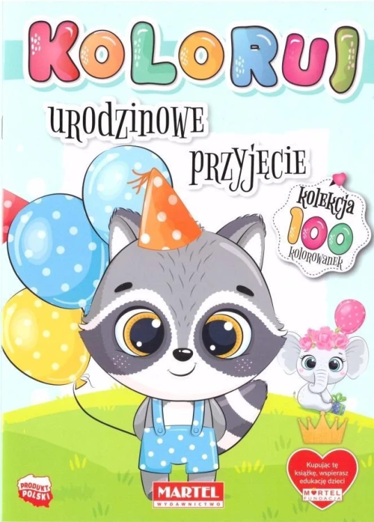 Koloruj Urodzinowe przyjęcie, praca zbiorowa