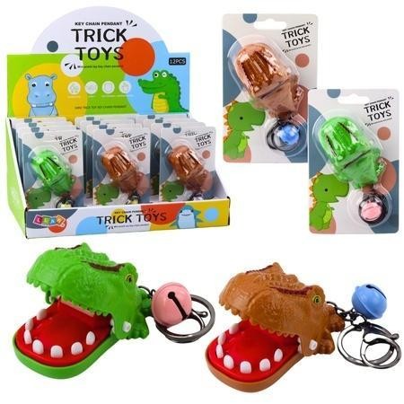 Gra zręcznościowa dentysta dinozaur 2w1, Leantoys