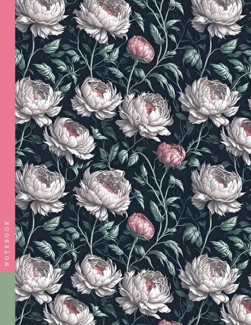 Notatnik 128x165/48K linia kwiaty FRESH, Fresh