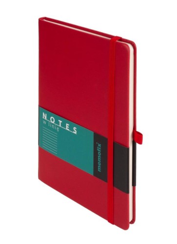 Notes Memofix A5 linia czerwony, Antra
