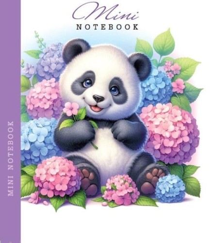 Notatnik 105x148 48K gładki Panda, Fresh