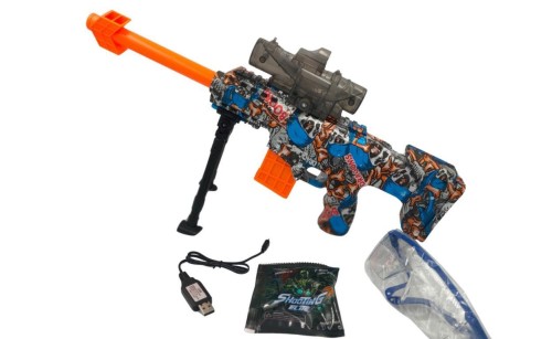 Karabin na kulki żelowe z ładowarką, Pegaz Toys