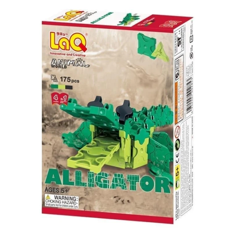Klocki edukacyjne Alligator, LaQ