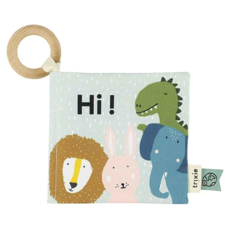 Książeczka ze zwierzątkami miękka, Trixie Baby