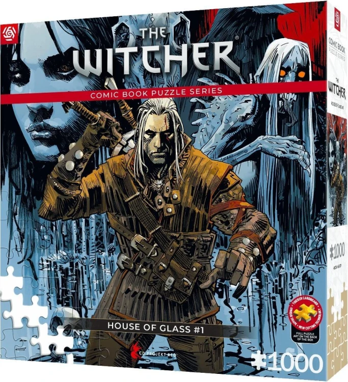 Puzzle 1000 The Witcher (Wiedźmin) House of Glass
