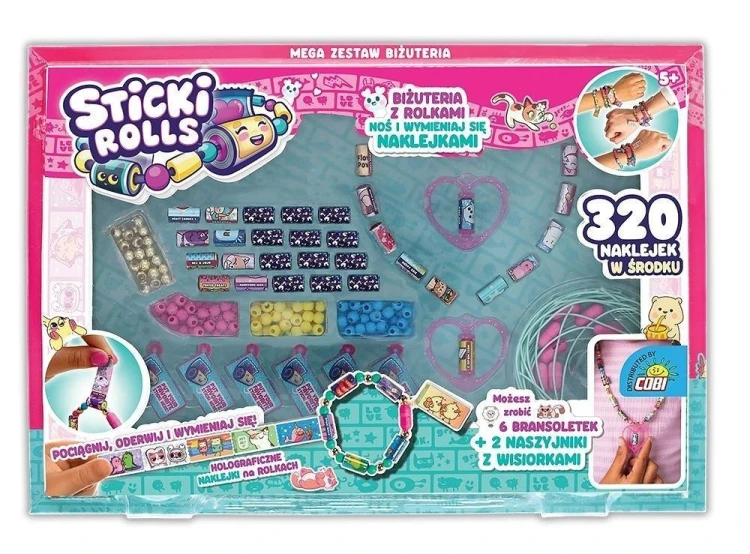 Sticky Rolls - Mega zestaw Biżuteria, Cobi