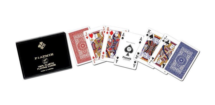 Karty standard Plastic PIATNIK, Piatnik