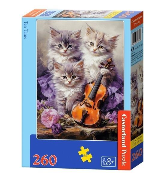 Puzzle 260 Musical Kittens CASTOR, Castorland