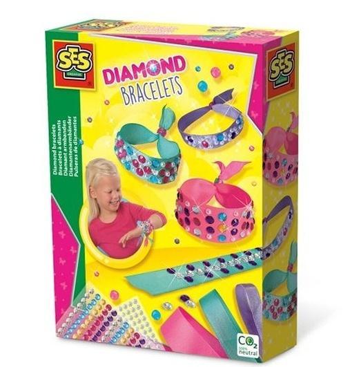 Opaski bransoletki diamentowe, SES