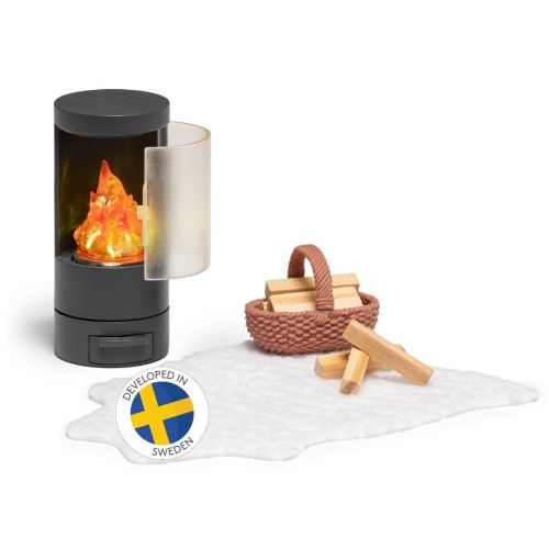 Kominek do domku dla lalek, Lundby