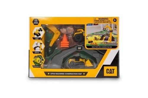 Zestaw budowa + akcesoria + mata, CAT