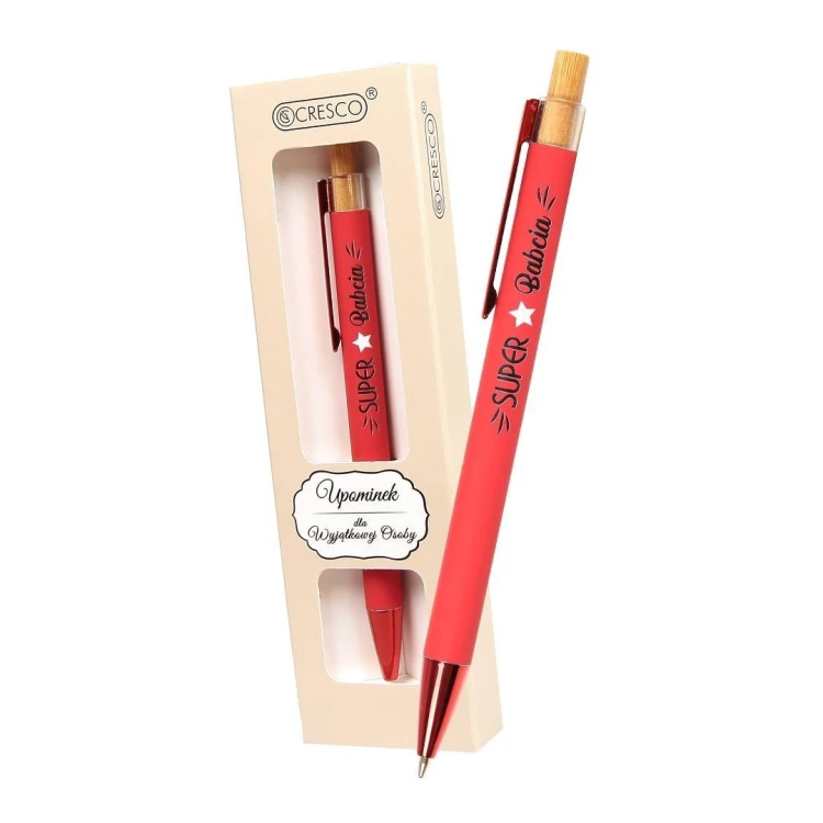 Długopis na Dzień Babci - Super Babcia w etui