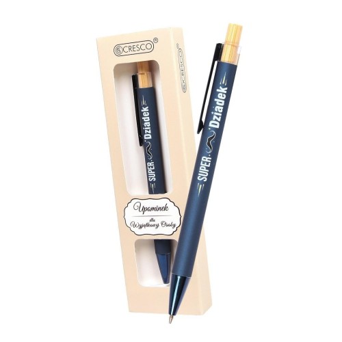 Długopis na Dzień Dziadka- Super Dziadek w etui